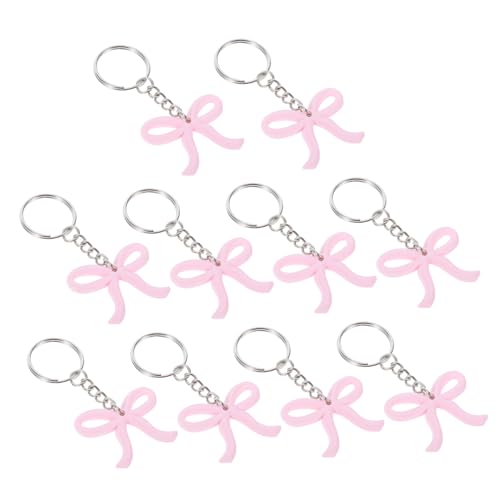 Gadpiparty 10 Stück Teiliges Rosa PVC Schlüsselanhänger Schleifenform Langlebig und Vielseitig für Schlüssel Rucksack Handtasche Dekorative Party accessoires als Geburtstags Babyparty deko Gadpiparty 10 Stück Teiliges Rosa PVC Schlüsselanhänger Schleifenform Langlebig und Vielseitig für Schlüssel Rucksack Handtasche Dekorative Party accessoires als Geburtstags Babyparty deko von Gadpiparty