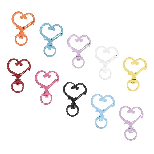 Gadpiparty 10 Stück Teiliges Rotierbare Schlüsselring Verschlüsse Metall für DIY Taschen und Rucksäcke Praktische und Langlebige Zubehörteile für Handtaschen Gürtel Kleidung und Mehr Gadpiparty 10 Stück Teiliges Rotierbare Schlüsselring Verschlüsse Metall für DIY Taschen und Rucksäcke Praktische und Langlebige Zubehörteile für Handtaschen Gürtel Kleidung und Mehr von Gadpiparty