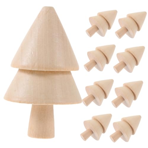 Gadpiparty 10 Stück Teiliges Unbemalte Holz Weihnachtsbäume Glatte Oberfläche DIY Bastelset für Bemalen und Gestalten Mini Holzdeko für Weihnachtsfeiern und Kreative Dekorationen Gadpiparty 10 Stück Teiliges Unbemalte Holz Weihnachtsbäume Glatte Oberfläche DIY Bastelset für Bemalen und Gestalten Mini Holzdeko für Weihnachtsfeiern und Kreative Dekorationen von Gadpiparty