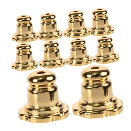 Gadpiparty 10 Stück Teiliges Vergoldete Ohrstecker Verschlüsse aus Kupfer Leichte Langlebige Ohrstopper für Damen Sichere DIY Ohrring Accessoires für Schmuckherstellung und Ersatz von Gadpiparty