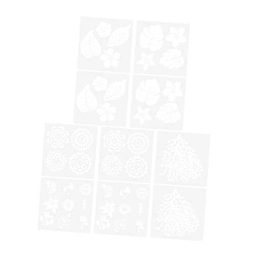 Gadpiparty 10 Stück Teiliges Wandmalerei Schablonen für Diy Dekoration und Blattschablonen Wiederverwendbare Malschablonen für Projekte und Bastelarbeiten für Kreativität von Gadpiparty