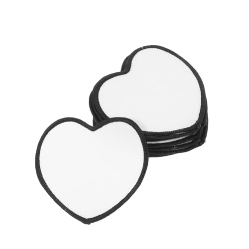 Gadpiparty 10 Stück Thermotransferdruck Stickerei Stück Dekorative Patches Für Kleidung Stickpatches Für Kleidung Bügelflicken Für Kleidung Bestickter Aufnäher Zum Aufbügeln Weißes von Gadpiparty