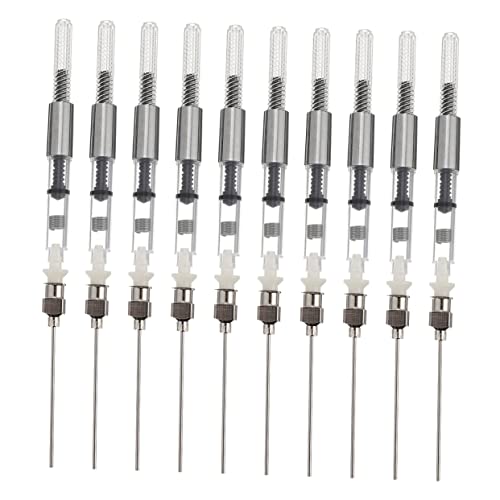 Gadpiparty 10 Stück Tintenkonverter für Füllfederhalter Praktischer Tintenfüllassistent für Studenten Kompatibel mit Europäischen Standards Ergonomisches Design Installieren Verwenden von Gadpiparty