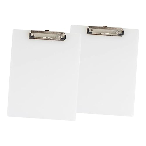 Gadpiparty 10 Stück Transparent Klemmbrett Schreibplatten mit Metallclip für Büro Schule und Zuhause Dokumentensortieren und Schreiben Gadpiparty 10 Stück Transparent Klemmbrett Schreibplatten mit Metallclip für Büro Schule und Zuhause Dokumentensortieren und Schreiben von Gadpiparty