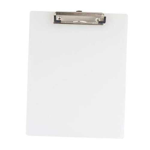 Gadpiparty 10 Stück Transparent Schreibplatte mit Metallclip Ergonomisches Klemmbrett für Büro Schule Zuhause Dokumentenorganisation Gadpiparty 10 Stück Transparent Schreibplatte mit Metallclip Ergonomisches Klemmbrett für Büro Schule Zuhause Dokumentenorganisation von Gadpiparty