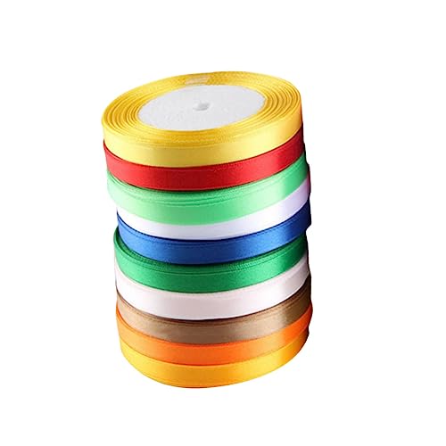 Gadpiparty 10 Stück Verpackung Band Dekorationen Seide Wickeln Chiffon Hochzeit Bänder Stoff Quastenband Satinband Wickelband Party Dünnes Band Geburtstagsband Zufällige Farbe Gadpiparty 10 Stück Verpackung Band Dekorationen Seide Wickeln Chiffon Hochzeit Bänder Stoff Quastenband Satinband Wickelband Party Dünnes Band Geburtstagsband Zufällige Farbe von Gadpiparty