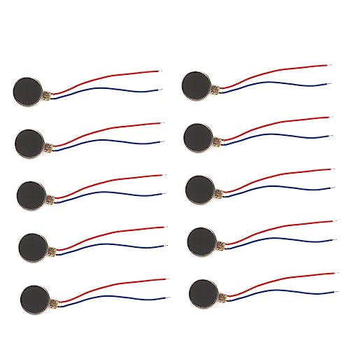 Gadpiparty 10 Stück Vibrationsmotoren Mikroflachmotoren für Leise Anwendungen für Bastelprojekte und Diy Hohe Effizienz und Starke Gadpiparty 10 Stück Vibrationsmotoren Mikroflachmotoren für Leise Anwendungen für Bastelprojekte und Diy Hohe Effizienz und Starke von Gadpiparty