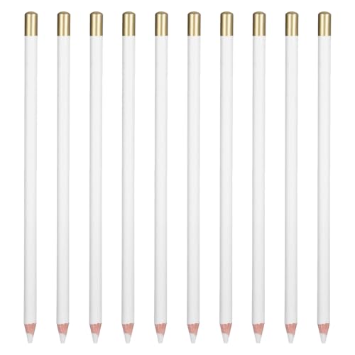 Gadpiparty 10-teiliger Skizzierstift: Zeichenstift mit Radiergummi für Künstler zum Skizzieren – weißer Textmarker-Korrekturstift zum Malen Gadpiparty 10-teiliger Skizzierstift: Zeichenstift mit Radiergummi für Künstler zum Skizzieren – weißer Textmarker-Korrekturstift zum Malen von Gadpiparty