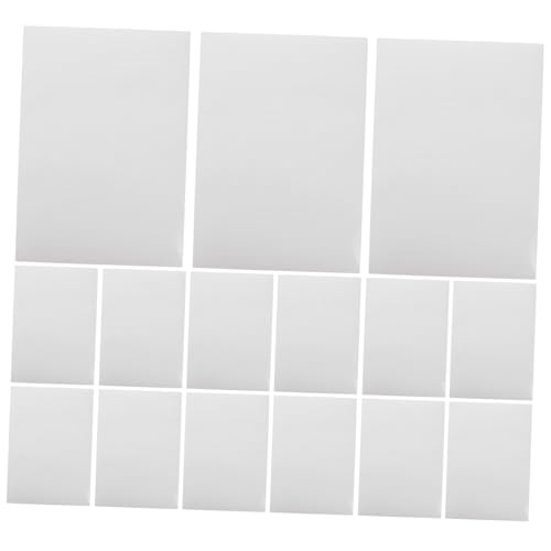 Gadpiparty 100 Blatt Bedruckbare Blanko Aufkleberetiketten Selbstklebendes für Drucker für Adressetiketten Diy Projekte und Organisation im Büro Zuhause und Schule von Gadpiparty