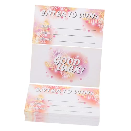 Gadpiparty 100 Blatt Blanko Verlosungstickets für Veranstaltungen Vielseitige Abstimmungskarten für Gewinnspiele und Partys für Wettbewerbe und Verlosungen Gadpiparty 100 Blatt Blanko Verlosungstickets für Veranstaltungen Vielseitige Abstimmungskarten für Gewinnspiele und Partys für Wettbewerbe und Verlosungen von Gadpiparty