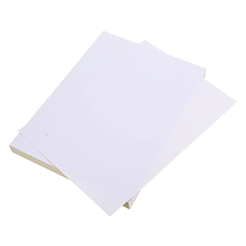 Gadpiparty 100 Blatt Druckpapieretiketten Aufkleberpapier Versandetiketten druckbar glänzend Pads Druckerpapier leere Aufkleber zum Drucken Etikettendruckpapier Weiß Gadpiparty 100 Blatt Druckpapieretiketten Aufkleberpapier Versandetiketten druckbar glänzend Pads Druckerpapier leere Aufkleber zum Drucken Etikettendruckpapier Weiß von Gadpiparty