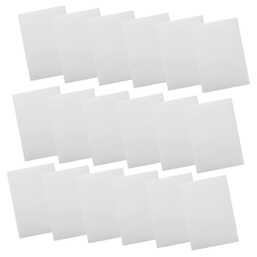 Gadpiparty 100 Blatt Klebende Bedruckbare Sticker Selbstklebende Beschriftungslabels für Drucker für Preisetiketten Handwerkliche Projekte und Langlebig Kratzfest Einfache Handhabung von Gadpiparty