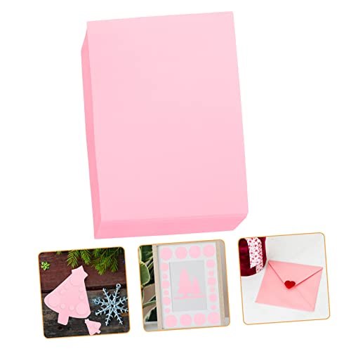 Gadpiparty 100 Blatt Konfetti Origami -papier Bastelmaterialien Pastell Farbig Handwerk Konstruktionspapier Druckerpapier Farbpapier Origami-materialien Farbdruckpapier Lila Druckpapier Rosa von Gadpiparty