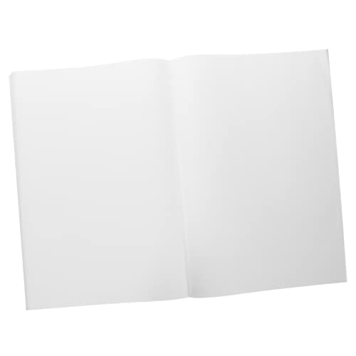 Gadpiparty 100 Blatt Rechteckige Linsenmarmelade Malpapier Papier zum Zeichnen Reispapier Kalligraphie Reispapier für Decoupage Reispapier zum Bemalen Kalligraphiepapier Weiß von Gadpiparty
