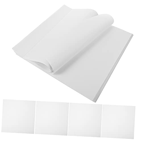 Gadpiparty 100 Blatt Rechteckige Linsenmarmelade dickes Papier Kalligraphie traditionelles Malpapier DIY zeichnung versorgung Xuan-Papier zum Schreiben Reis Papier Weiß von Gadpiparty