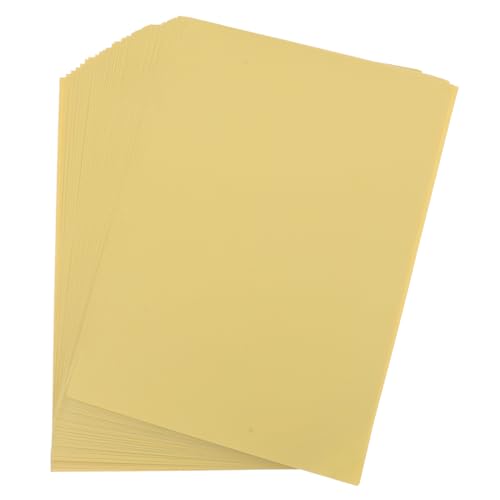 Gadpiparty 100 Blatt Selbstklebendes Aufkleberpapier Weißes Druckpapier für Bastelprojekte und Preisbeschriftungen für Tintenstrahldrucker und Stifte von Gadpiparty