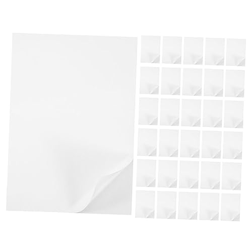 Gadpiparty 100 Blatt Selbstklebendes Beschriftungspapier Druckbares Etikettenpapier für Tintenstrahldrucker Vielseitig Einsetzbar für Kunstprojekte Preisetiketten und von Gadpiparty