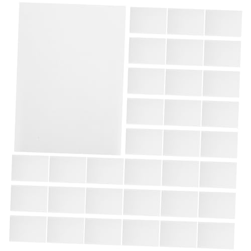 Gadpiparty 100 Blatt Selbstklebendes Fotopapier Druckerpapier für Tintenstrahldrucker Einfach zu Verwenden für Personalisierte Sticker Langlebige Fotoerinnerungen Vielseitig Zuschneidbar von Gadpiparty