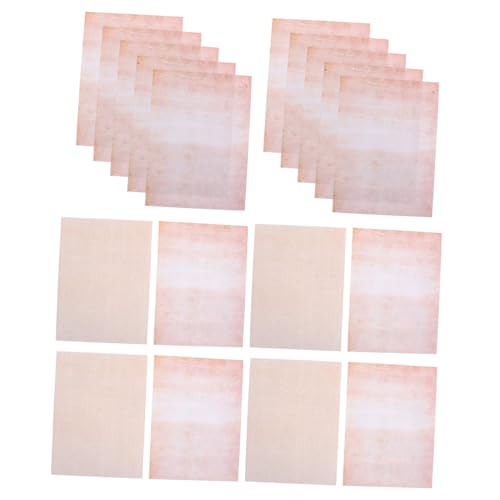 Gadpiparty 100 Blatt Vintage Briefpapier Doppelseitig mit Gemalten Rändern Klassisches Schreibpapier für Lebensläufe Einladungen Scrapbooking und Diy Bastelprojekte von Gadpiparty