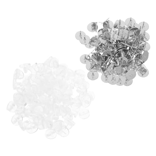 Gadpiparty 100 Sets Schmuckzubehör Broschen Anstecknadeln Sichere Anstecknadeln Broschen Clutch Emaille Schmuckzubehör Zur Schmuckherstellung von Gadpiparty