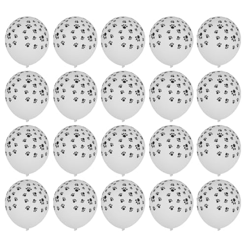 Gadpiparty 100stücke Hunde Pfoten Latex Ballons Weiße Gummi Ballons Für Geburtstagsfeiern Und Hochzeiten Vielseitige Dekorationen Für Partys Gadpiparty 100stücke Hunde Pfoten Latex Ballons Weiße Gummi Ballons Für Geburtstagsfeiern Und Hochzeiten Vielseitige Dekorationen Für Partys von Gadpiparty