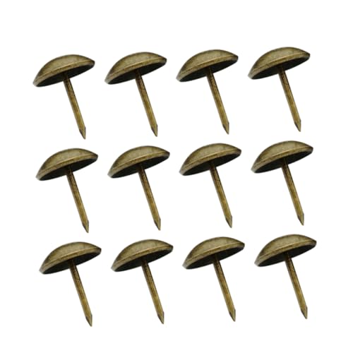 Gadpiparty 100 Stück Antike Rundkopf Bronze Türnägel Große Dekorative Messingnägel Möbelbeschläge Für Sofa Stuhl Und DIY Projekte Gadpiparty 100 Stück Antike Rundkopf Bronze Türnägel Große Dekorative Messingnägel Möbelbeschläge Für Sofa Stuhl Und DIY Projekte von Gadpiparty