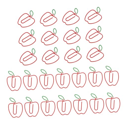 Gadpiparty 100 Stück Apfel Büroklammern aus Metall Kreative Weiße Clips für Dokumente und Journale Langlebig Rutschfest als Originelles für Büro und Schule Gadpiparty 100 Stück Apfel Büroklammern aus Metall Kreative Weiße Clips für Dokumente und Journale Langlebig Rutschfest als Originelles für Büro und Schule von Gadpiparty