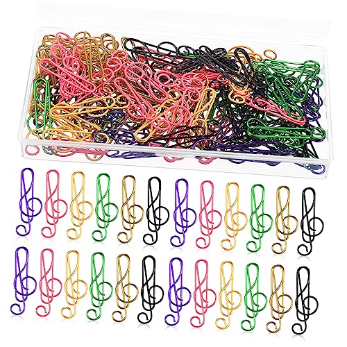 Gadpiparty 100 Stück Bunte Musiknoten Büroklammern aus Hochwertigem Metall Stabile und Langlebige Papierclips für Schule Büro Notizen und Organisation Zufällige Farbe Zufällige Farbe Gadpiparty 100 Stück Bunte Musiknoten Büroklammern aus Hochwertigem Metall Stabile und Langlebige Papierclips für Schule Büro Notizen und Organisation Zufällige Farbe Zufällige Farbe von Gadpiparty