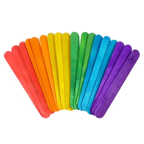Gadpiparty 100 Stück DIY Eisstäbchen Aus Eis Am Stiel DIY Holzstäbchen DIY Holzstäbchen Farbige Holzstäbchen Eisstäbchen Aus Eis Am Stiel Bambus Zufällige Farbe Gadpiparty 100 Stück DIY Eisstäbchen Aus Eis Am Stiel DIY Holzstäbchen DIY Holzstäbchen Farbige Holzstäbchen Eisstäbchen Aus Eis Am Stiel Bambus Zufällige Farbe von Gadpiparty