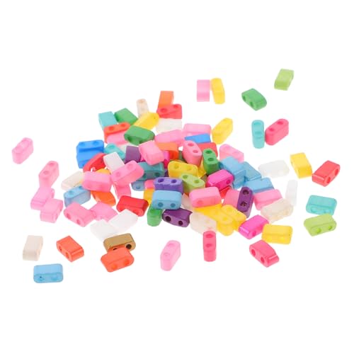 Gadpiparty 100 Stück Doppel -loch -glasperlen Bunt Sicherungsperlen Sortiert Für Schmuck Runden Zierlich Herstellung Machen Halskette Reiz Süße Perlen Armband-perlenanhänger Gadpiparty 100 Stück Doppel -loch -glasperlen Bunt Sicherungsperlen Sortiert Für Schmuck Runden Zierlich Herstellung Machen Halskette Reiz Süße Perlen Armband-perlenanhänger von Gadpiparty