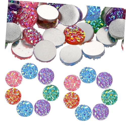 Gadpiparty 100 Stück Flachrückige Strasssteine für Bastelarbeiten Glitzernde Rhinestones für Kleidung Diy Dekoration für Taschen und Accessoires Bastelprojekte und Scrapbooking von Gadpiparty