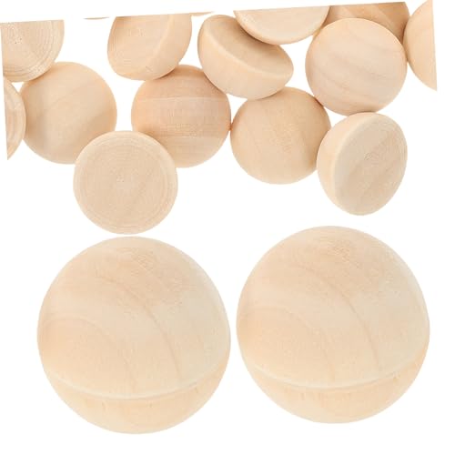 Gadpiparty 100 Stück Halbperlen aus Holz zum Basteln Dekorationen runden unvollendete Runde groß Buchsbaum Holzperlen DIY Girlande Holz Halbperle Charms-Perlen hölzern Beige Gadpiparty 100 Stück Halbperlen aus Holz zum Basteln Dekorationen runden unvollendete Runde groß Buchsbaum Holzperlen DIY Girlande Holz Halbperle Charms-Perlen hölzern Beige von Gadpiparty