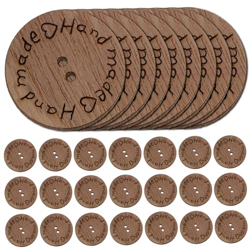 Gadpiparty 100 Stück Holzknöpfe DIY Holzknöpfe für Kleidung Handgefertigte Knöpfe für Dekoration Kleine Knöpfe für Shirts Hüte und Handarbeiten Gadpiparty 100 Stück Holzknöpfe DIY Holzknöpfe für Kleidung Handgefertigte Knöpfe für Dekoration Kleine Knöpfe für Shirts Hüte und Handarbeiten von Gadpiparty