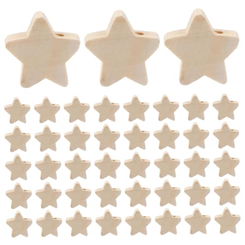 Gadpiparty 100 Stück Holzperlenmaterial sternförmige Perlen Form Perlen für Schmuckhersteller handgefertigt unvollendete Sternperlen bunt Bastelperlen aus Holz Sterne Holzperlen Hölzern Beige Gadpiparty 100 Stück Holzperlenmaterial sternförmige Perlen Form Perlen für Schmuckhersteller handgefertigt unvollendete Sternperlen bunt Bastelperlen aus Holz Sterne Holzperlen Hölzern Beige von Gadpiparty