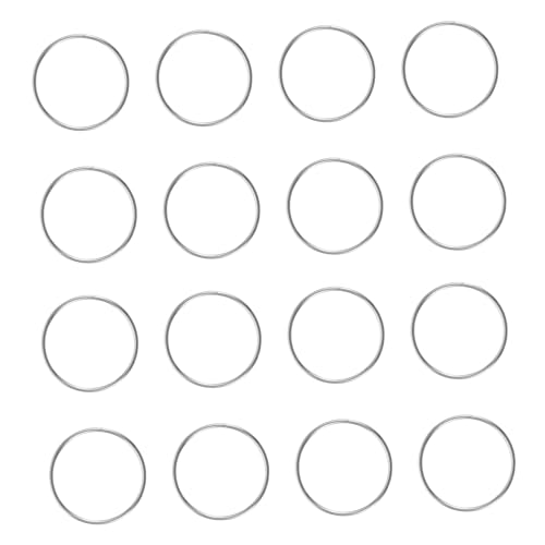 Gadpiparty 100 Stück Kronleuchter Verbindungsring für DIY Kristallanhänger Dekorative Bead Vorhangverbinder Langlebig und Leicht zu Installieren für Schmuck und Feng Shui von Gadpiparty