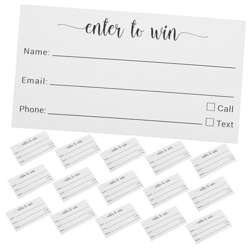 Gadpiparty 100 Stück Leere Stimmzettel Karten für Mehrzweck Raffle Tickets zur Teilnehmerregistrierung bei Veranstaltungen und Gewinnspielen für Auktionen und Festivals Gadpiparty 100 Stück Leere Stimmzettel Karten für Mehrzweck Raffle Tickets zur Teilnehmerregistrierung bei Veranstaltungen und Gewinnspielen für Auktionen und Festivals von Gadpiparty