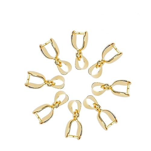 Gadpiparty 100 Stück Metall Quetschperlen Clip Bail Bead Anhänger Verbindungselemente Schmuck Diy Zubehör Goldfarben Gadpiparty 100 Stück Metall Quetschperlen Clip Bail Bead Anhänger Verbindungselemente Schmuck Diy Zubehör Goldfarben von Gadpiparty