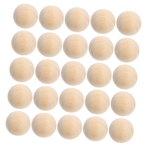 Gadpiparty 100 Stück Naturholz Kugeln ohne Loch Holzperlen Unbehandelt für DIY Schmuck Bastelprojekte Dekorationen aus Massivem Holz für Kreative Handarbeiten Gadpiparty 100 Stück Naturholz Kugeln ohne Loch Holzperlen Unbehandelt für DIY Schmuck Bastelprojekte Dekorationen aus Massivem Holz für Kreative Handarbeiten von Gadpiparty