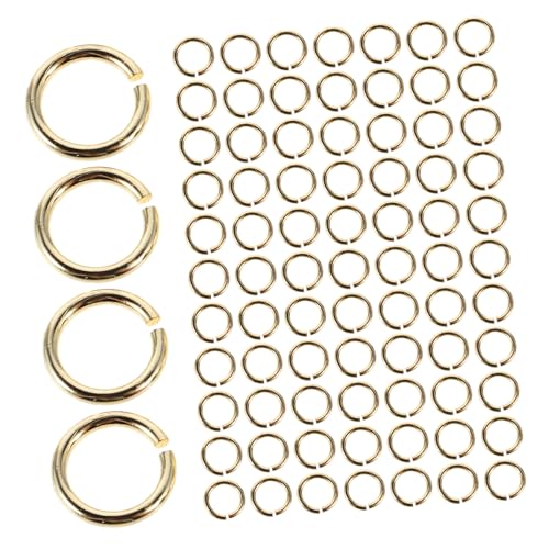 Gadpiparty 100 Stück Offene Sprungringe für Schmuckherstellung Vielseitige DIY Verbindungsringe für Halsketten Armbänder und Ohrring bastelelemente Langlebige Schmuckverschlüsse Gadpiparty 100 Stück Offene Sprungringe für Schmuckherstellung Vielseitige DIY Verbindungsringe für Halsketten Armbänder und Ohrring bastelelemente Langlebige Schmuckverschlüsse von Gadpiparty