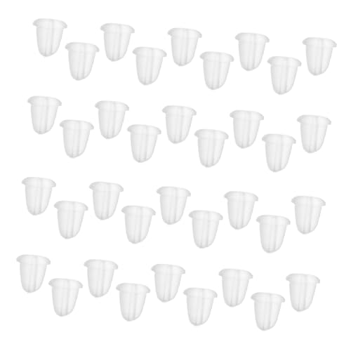 Gadpiparty 100 Stück Ohrstecker Für Ohrlöcher Ohrstecker Ohrringverschlüsse Durchsichtige Ohrstecker Ohrstecker Für Ohrstecker Ohrstecker Ersatz Ohrringstopper Kieselgel Transparent von Gadpiparty
