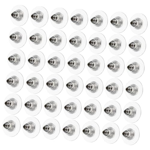 Gadpiparty 100 Stück Ohrstecker Verschlüsse Earring Backs für Ohrstecker Einfache Form Leicht Sicherer Halt Vielseitig für Creolen und Hängeohrringe DIY Schmuckzubehör Gadpiparty 100 Stück Ohrstecker Verschlüsse Earring Backs für Ohrstecker Einfache Form Leicht Sicherer Halt Vielseitig für Creolen und Hängeohrringe DIY Schmuckzubehör von Gadpiparty