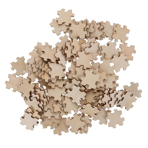 Gadpiparty 100 Stück Puzzle Kinderspiele Spielzeugnahrung Zappelspielzeug Kleinkind Rätsel Stielspielzeug Holzrätsel Bambus von Gadpiparty