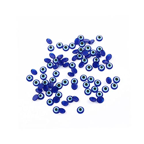 Gadpiparty 100 Stück Resin Böser-augen-perlen Blau Flach Rückseite Schmuck Basteln DIY Armbänder Halsketten Kinderhandwerk Scrapbooking Zubehör Gadpiparty 100 Stück Resin Böser-augen-perlen Blau Flach Rückseite Schmuck Basteln DIY Armbänder Halsketten Kinderhandwerk Scrapbooking Zubehör von Gadpiparty