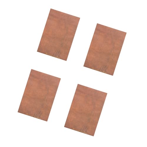 Gadpiparty 100 Stück Retro Kraftpapier Umschläge für Postkartenaufbewahrung Biologisch Vintage Design für Siegelwachs und Briefe von Gadpiparty