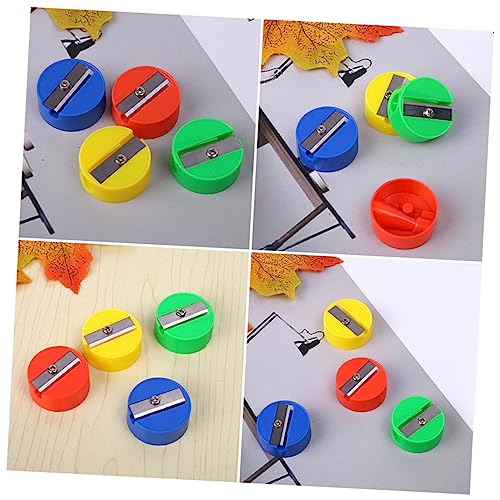 Gadpiparty 100 Stück Runddesign Bleistiftanspitzer Handlicher Anspitzer für Schüler Bunte Anspitzer für Hochwertige Schulbedarf für Jungen und Mädchen für Schulanfang Zufällige Farbe Gadpiparty 100 Stück Runddesign Bleistiftanspitzer Handlicher Anspitzer für Schüler Bunte Anspitzer für Hochwertige Schulbedarf für Jungen und Mädchen für Schulanfang Zufällige Farbe von Gadpiparty