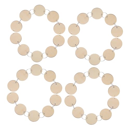 Gadpiparty 100 Stück Runde Holzscheiben mit Löchern und Edelstahlringen für Geburtstagskalender Erinnerungsschilder DIY Bastelprojekte Vielseitige Holzanhänger Gadpiparty 100 Stück Runde Holzscheiben mit Löchern und Edelstahlringen für Geburtstagskalender Erinnerungsschilder DIY Bastelprojekte Vielseitige Holzanhänger von Gadpiparty