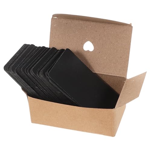 Gadpiparty 100 Stück Schwarze Leere Karteikarten, Spielkarten, Multifunktionale Wortkarten, Notizkarten, Bastelpapier, Leicht Zu Schreibende Grußkarten Zum Lernen, Unterhalten Und Sammeln Gadpiparty 100 Stück Schwarze Leere Karteikarten, Spielkarten, Multifunktionale Wortkarten, Notizkarten, Bastelpapier, Leicht Zu Schreibende Grußkarten Zum Lernen, Unterhalten Und Sammeln von Gadpiparty