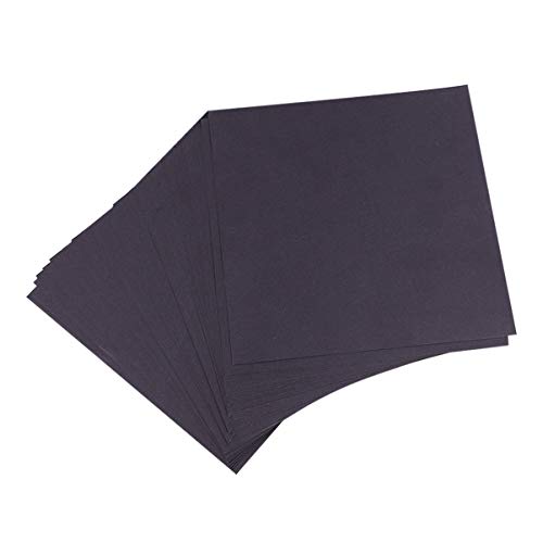 Gadpiparty 100 Stück Schwarzes Origami Papier Beidseitig Bedruckt Faltpapier für Diy Handarbeiten Kunstprojekte Papierkran Bastelbedarf von Gadpiparty