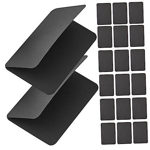 Gadpiparty 100 Stück Schwarzkarte Grußkarte alle leere Karten Tag Ort Und danke karten mit Blase Blanko-Klappkarten Bulk-Leerkarten Nachrichtenkarten leere grußkarten Bulk-Grußkarten Papier von Gadpiparty