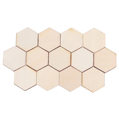 Gadpiparty 100 Stück Sechseckige Holzornamente Buchenholz Diy Bastelmaterial für Hochzeiten Geburtstagsfeiern und Weihnachtsdekorationen Unvollendete Formen zum Bemalen und Gestalten Gadpiparty 100 Stück Sechseckige Holzornamente Buchenholz Diy Bastelmaterial für Hochzeiten Geburtstagsfeiern und Weihnachtsdekorationen Unvollendete Formen zum Bemalen und Gestalten von Gadpiparty